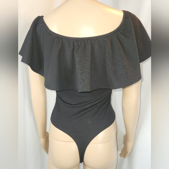Urban Heritage Black Bodysuit Size Small - Picture 3 of 7